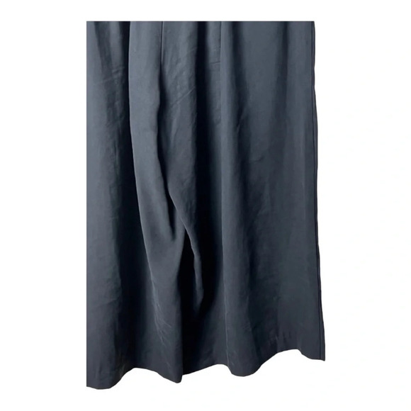 0425. BCBG MAXAZRIA CROPPED WIDE LEG PANTS BLACK‎ IN COLOR SIZE SMALL - Picture 10 of 11